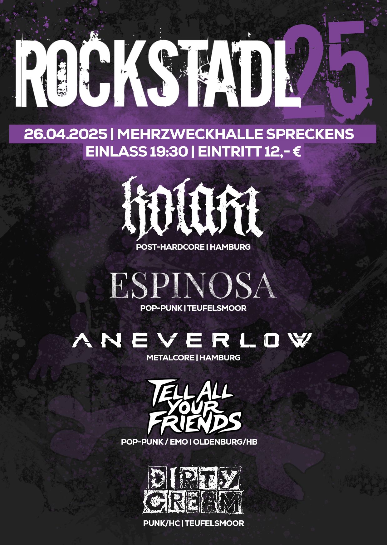 Rockstadl 2025 Plakat